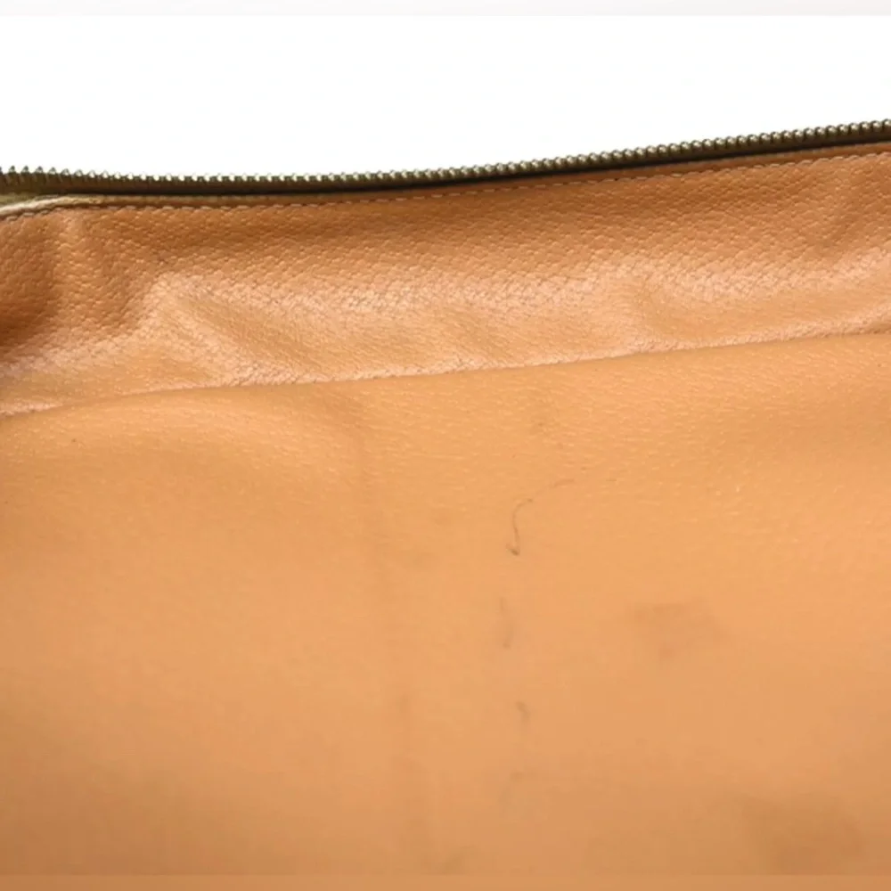 CELINE  Macadam Pattern Business Briefcase PVC / Leather In GUC Rare - Picture 9 of 16